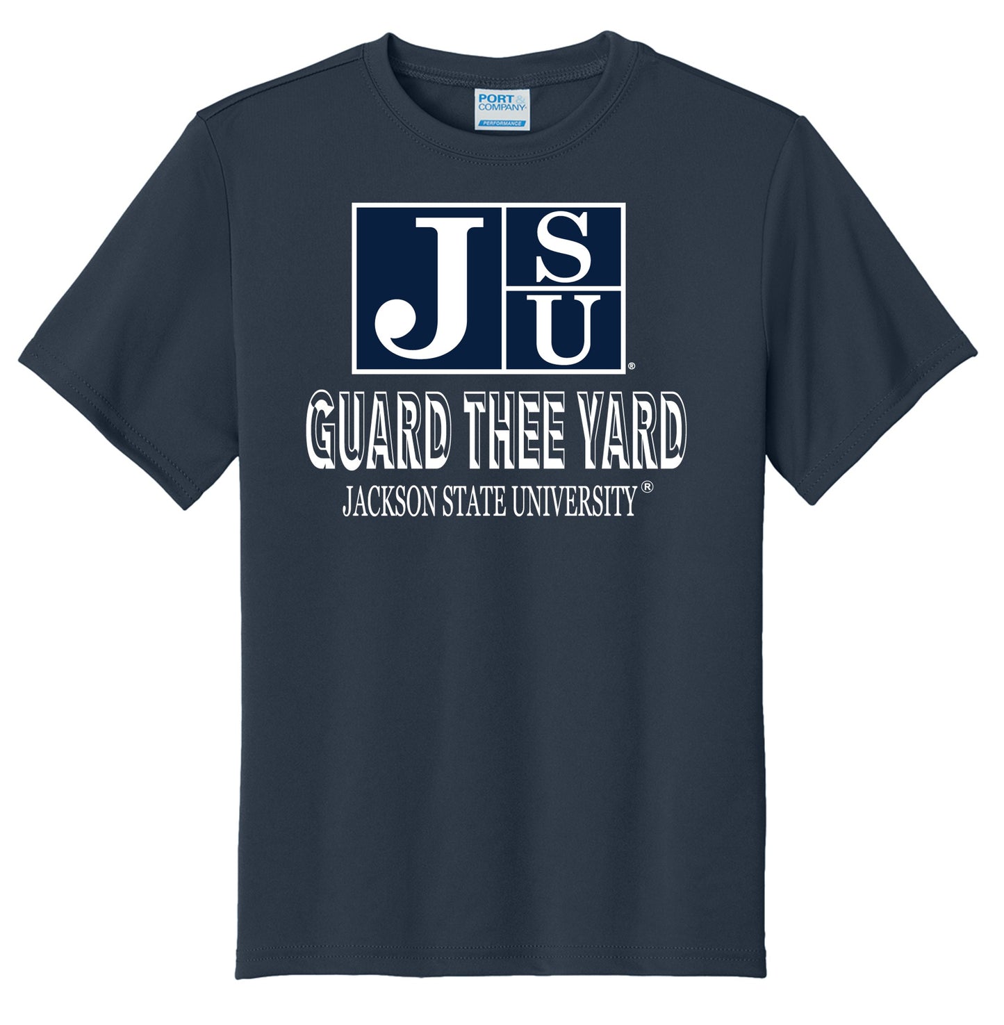 JSU Guard Thee Yard JSU Block Tee (Youth)