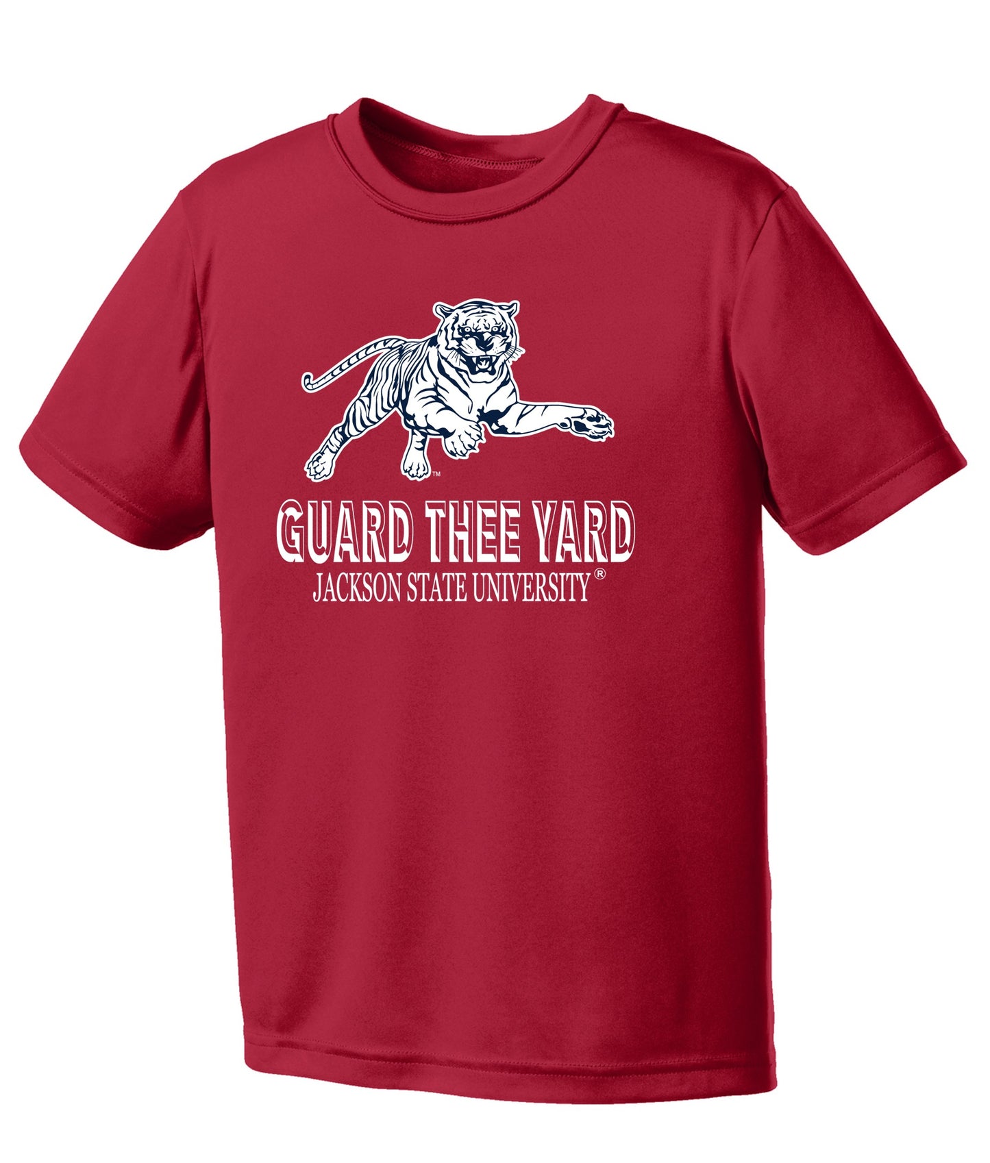 JSU Guard Thee Yard Tiger Performance Tee (Youth)