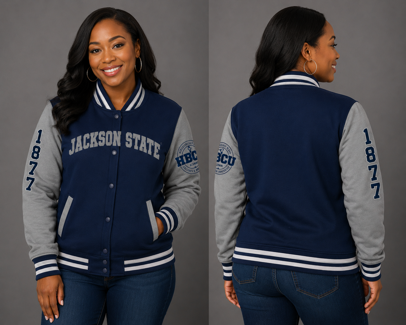 JACKSON STATE BOMBER JACKET (Pre Order)