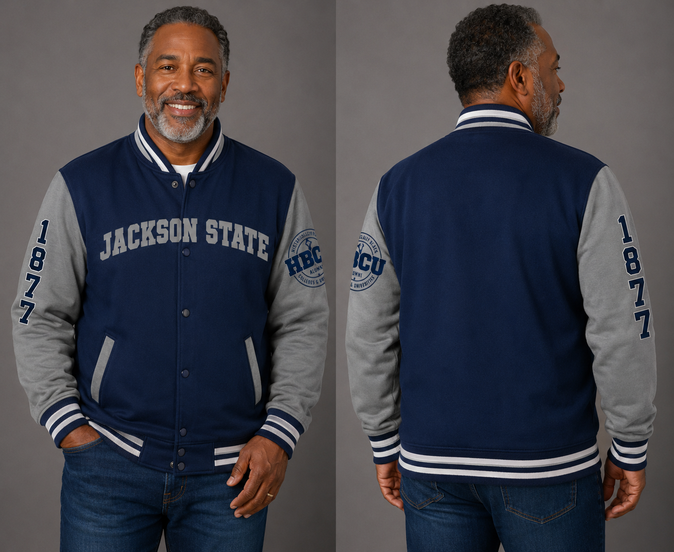 JACKSON STATE BOMBER JACKET (Pre Order)