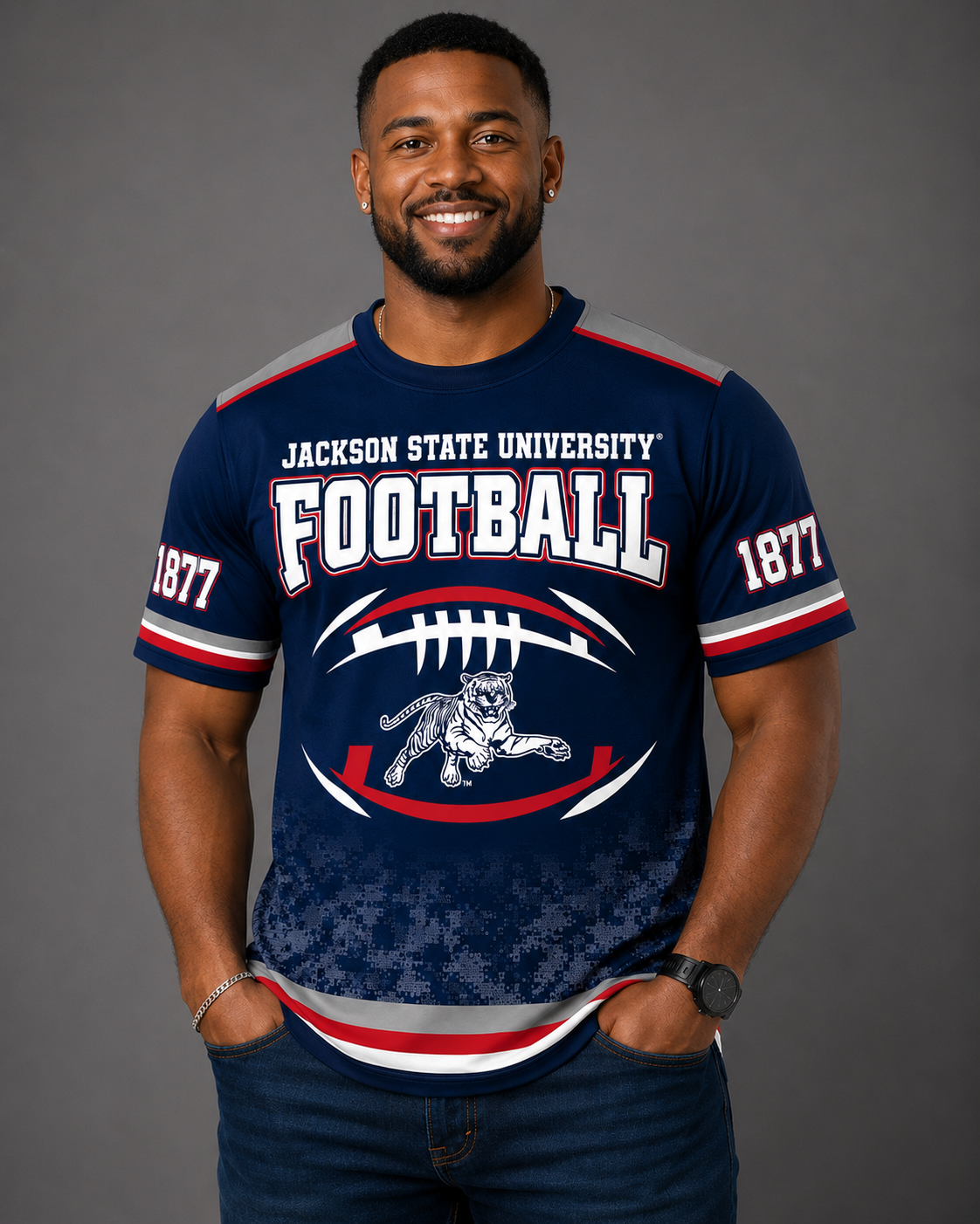JSU Football Unisex Top (Pre Order)