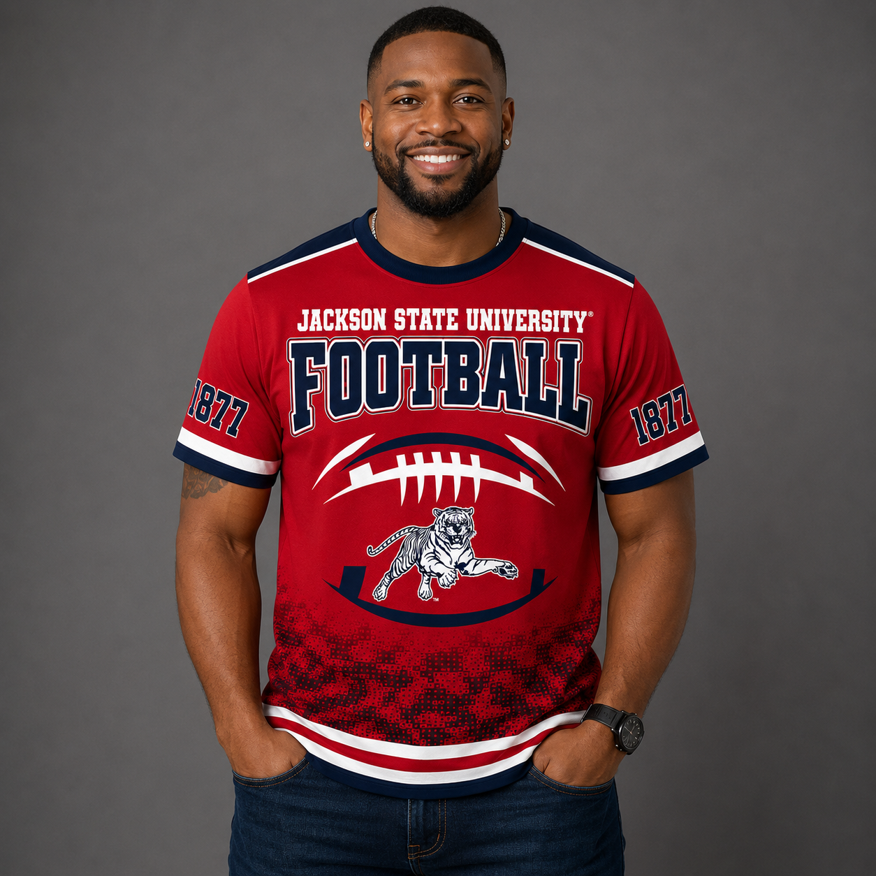 JSU Football Unisex Top (Pre Order)