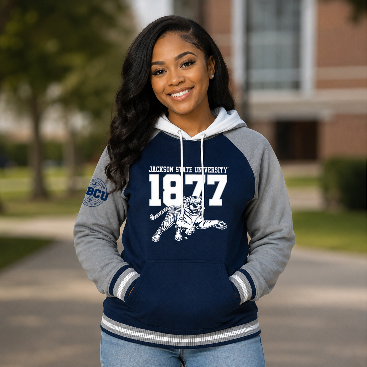JSU PSA Collegiate Performance Fabric Unisex Supreme Hoodie (Pre-Order)