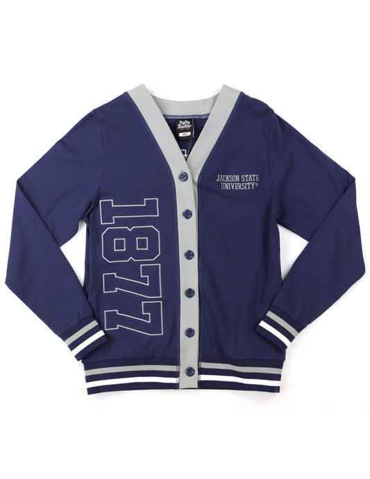 JACKSON STATE WOMEN'S CARDIGAN