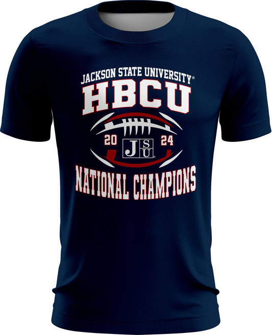 JSU 2024 HBCU National Champions Unisex Dry-Fit Tee