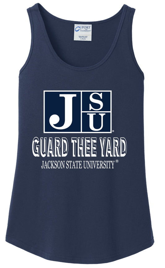 Guard Thee Yard Ladies Tank Top (Block)