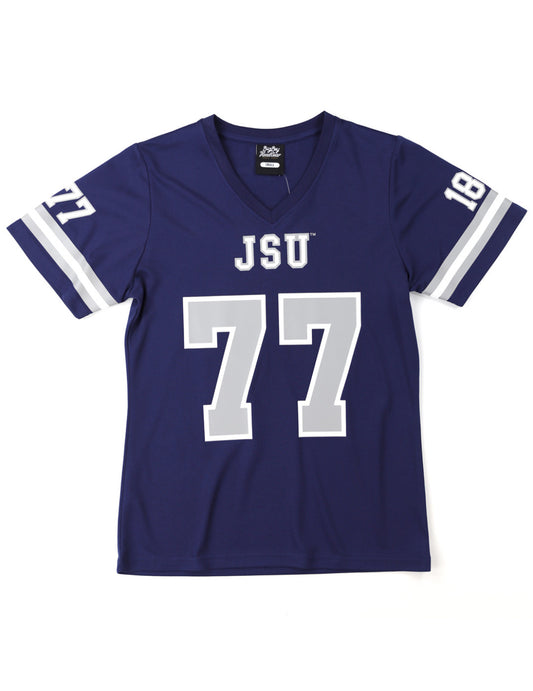 WOMEN'S JACKSON STATE FOOTBALL JERSEY TEE (Hott!!!)
