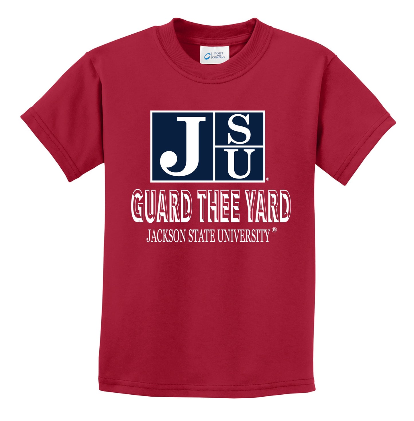 JSU Guard Thee Yard JSU Block Tee (Youth)